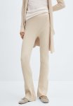 Trousers Flare - Light Beige