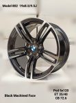 19" Bmw Fitment Alloy Rims 8.5J Front 9.5J Rear 5 120 Pcd