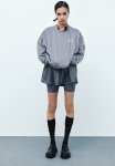 Printed Sweatshirt - Grey & Nirvana
