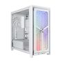 Frame 4000X Rs Rgb Mid-tower PC Case - White With 4X RS120 Pwm Fans