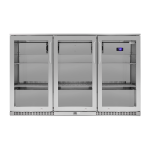 Snomaster 300L Under Counter Beverage Cooler Bar Fridge - SMBC-300 Ss