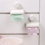 Kitchen Trash Bag Stand With Adhesive Backing