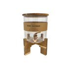 5L Glass Dispenser With Wdn Lid & Stand