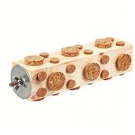 Koirerooy Parrot Chew Toys Natural Cork Hanging Foraging Bird Toy