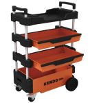 Kenko Kendo - Mild Steel Foldable Tool Trolley