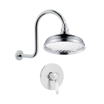 - Chrome Classic Shower Set