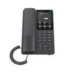 Grandstream GHP621 2-LINE Compact Hotel Ip Phone Black