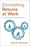 Diminishing Returns At Work - The Consequences Of Long Working Hours Hardcover