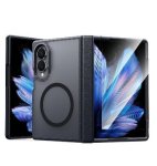 Samsung Galaxy Z Fold 8 Premium Slim Translucent Magsafe Bumper Case Black clear