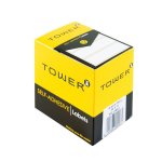 Tower Self Adhesive White Labels 45X13MM 320 Labels