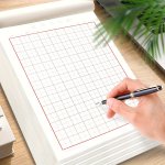 1PC 40 Sheets B5 25.4 17.98CM Examination Calligraphy Practice Book Tianzi Grid Book Mi Grid Book Tearable Spelling Book Letter
