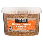 Pnp Let's Cook Crushed Garlic & Ginger 500G
