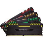 Corsair CMR32GX4M4C3333C16 Vengeance Rgb 32GB 4X8GB DDR4-3333MHZ CL16 1.35V 288-PIN Black Desktop Memory