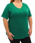 Ladies Plain Tee - 60 Green