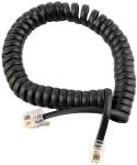 MicroWorld Mod Curly Telephone Cord RJ9 3M