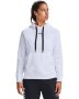 Women's Ua Rival Fleece Hb Hoodie - White / Md