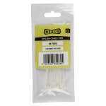 Nexus Cable Ties T30R 3.6MMX150MM White 100 Pack