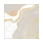 Serviette - Marble White 33X33CM