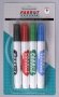 Parrot Whiteboard Marker Bullet Pack Of 4