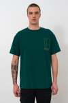 Graphic Oversized T-Shirt - XL Petrol