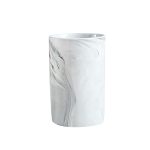 Rabyleo Marble Ceramic Mug Creative Toothbrush Holder Simple Drinking Cup. Grey