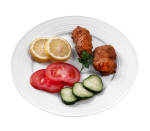 Buy 4 Porcelain Dinner Plates 10.5" For R149