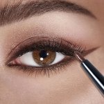 Pink 21 Eyeliner Pencil In Brown - Long-wearing Waterproof Beginner-friendly 3-IN-1 Eyeshadow And Lip Liner With Intense Pigment