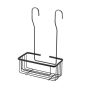 Sensea Hook Over Shower Caddy Black