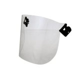 Pioneer Clear Face Cover For Hard Hat Clip On