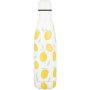 Clicks Double Wall Bottle Lemon Print