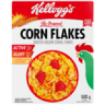 Corn Flakes Toasted Golden Cereal Flakes 500G