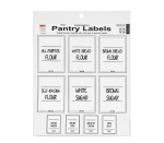 Pantry - Baking Labels