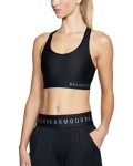 Women's Armourmid Sports Bra - Black Md