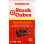 Oxtail Flavoured Stock Cubes 12 X 10G