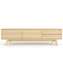 Cooper Tv Unit 4 Drawers - White Oak