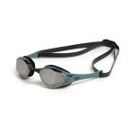 Arena Cobra Edge Swipe Mirror Goggles Silver Sage Black