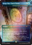 Kings Bay Clock Tower - Midnight Clock Rainbow Foil Secret Lair Drop Series - Damaged Foil