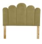 Boudior Ice-cream Headboard-brown