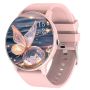 Pink Smart Watch For Women - HD Touch Screen Fitness Tracker With Bluetooth