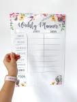 Acrylic Weekly Planner - Hummingbird - 600MM X 600MM
