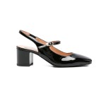 Chunky Sling Sandals -black