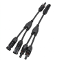 Solar MC4 Y Splitter Pair - 2-WAY MC4