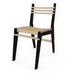 NATIVE Decor Simple Chair Black