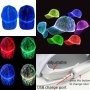1pc LED Glowing Cap Luminous Baseball Hat 7 Colors Glow Hat USB Charging Light Up Caps Different Changing Modes Cool Glowing Hats Party Gift
