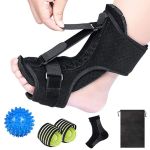 5 Pieces Plantar Fasciitis Night Splint Set