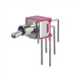 Sub-mini Toggle R a Pcb Dpdt On-on Switch - Sub-mini Toggle R a Pcb Mount On-on