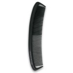 Hair Styling Comb Bend 195 X 38MM - Carbon Material
