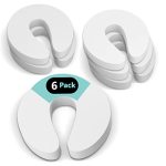 Door Pinch Guard And Door Slam Stopper 6PK. Use Safety Door Guard Made Of Soft Foam To Keep Door Open. Serves As A Protector
