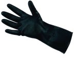 Ekastu Chemical Protection Gloves Size 10-10 XL M2-PLUS CAT.3 Polychloroprene Black Approx. 31 Cm Long Pair