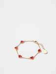 Harlie Heart Bracelet - 0 Red